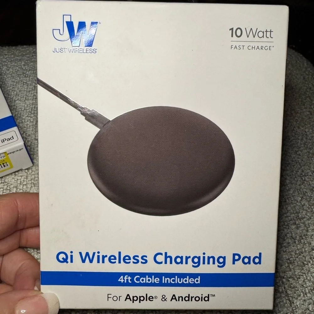 Lightening Cable and Wireless Charging Pad